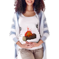 Howls Moving Castle Maternity Scoop Neck T-shirt | Artistshot