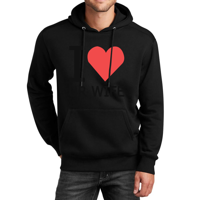 Limited Edition I Heart Ur Wife Design Unisex Hoodie | Artistshot