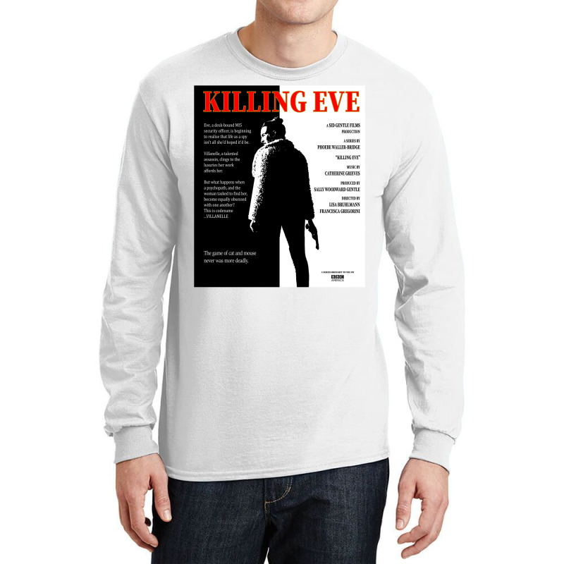 Killing Eve Movie Poster Long Sleeve Shirts by jepaceylqnb | Artistshot