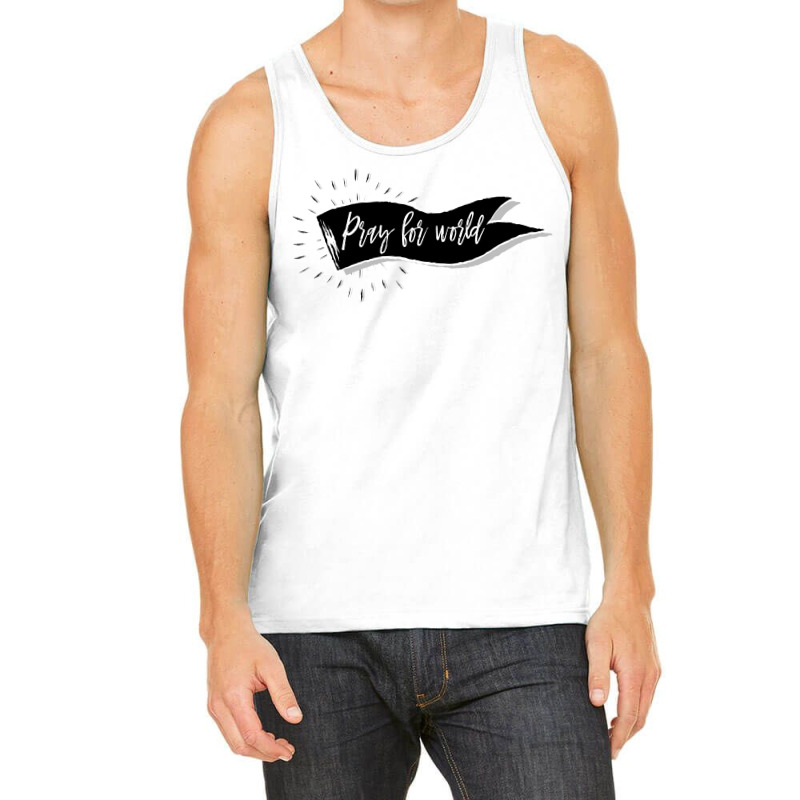 Pray For World  For Light Tank Top | Artistshot