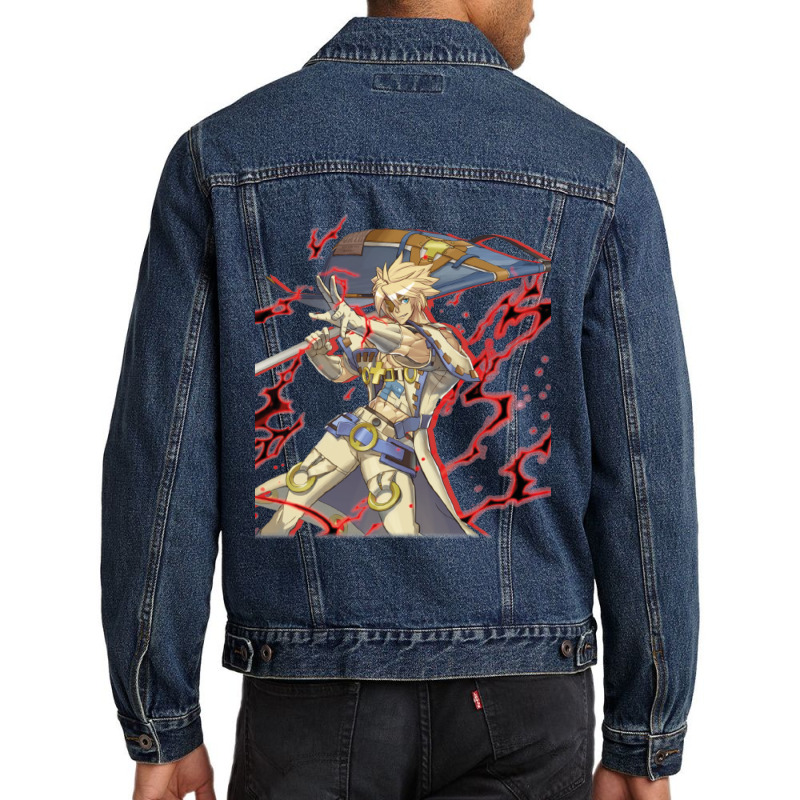 Sin Kiske Guilty Gear Strive 11 Men Denim Jacket by apolitery | Artistshot