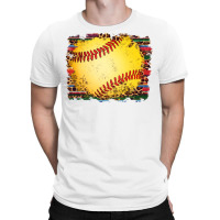 Sports Softball Background T-shirt | Artistshot