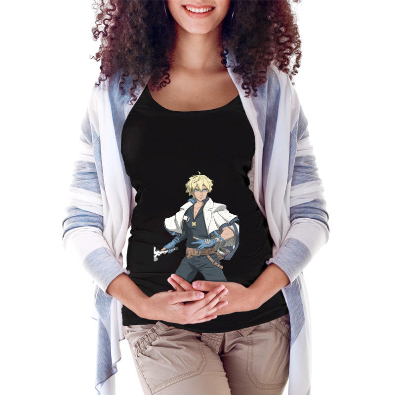 Sin Kiske Guilty Gear Strive 16 Maternity Scoop Neck T-shirt by apolitery | Artistshot