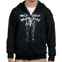 Trending Bela Lugosi - Death Kiss - Pre-code Horror Youth Zipper Hoodie | Artistshot