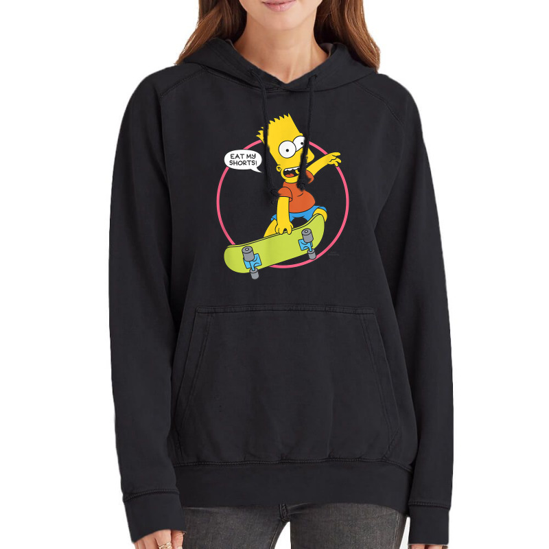 The Simpsons Bart Simpson Eat My Shorts T Shirt Vintage Hoodie by mauthe | Artistshot