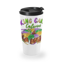 Mardi Gras King Cake Calories Don't Count T Shirt Travel Mug | Artistshot