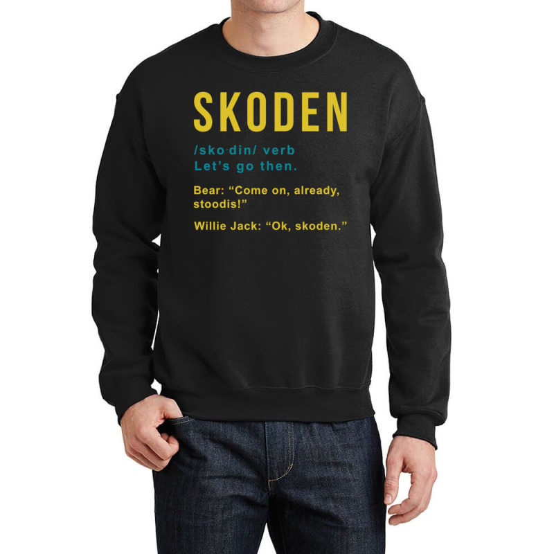 Skoden From Reservation Dog's Crewneck Sweatshirt by apolitery | Artistshot