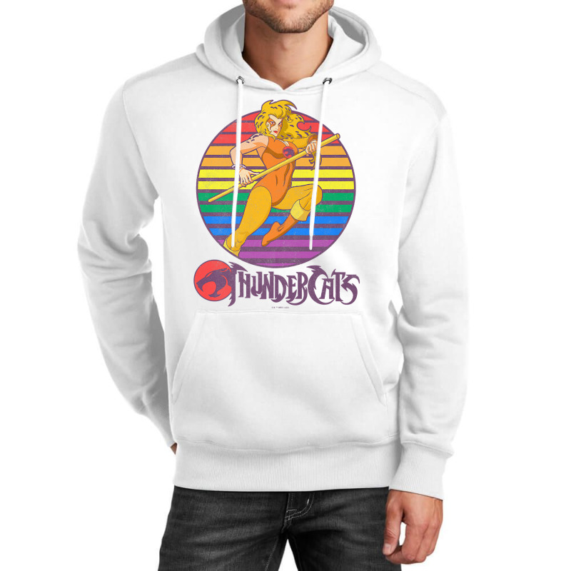 Thundercats Cheetara Rainbow Sunset Poster Premium T Shirt Unisex Hoodie by javauxswar | Artistshot