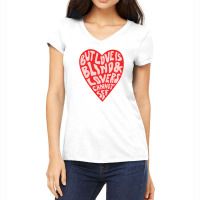 But Love Is Blind And Lovers Cannot See Women's V-neck T-shirt | Artistshot