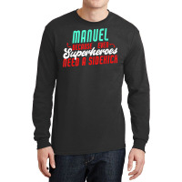 Manuel Because Even Superheroes Need A Sidekick Funny Manuel T Shirt Long Sleeve Shirts | Artistshot