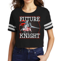 Medieval Renaissance Festival, Future Knight Kids Ren Faire T Shirt Scorecard Crop Tee | Artistshot