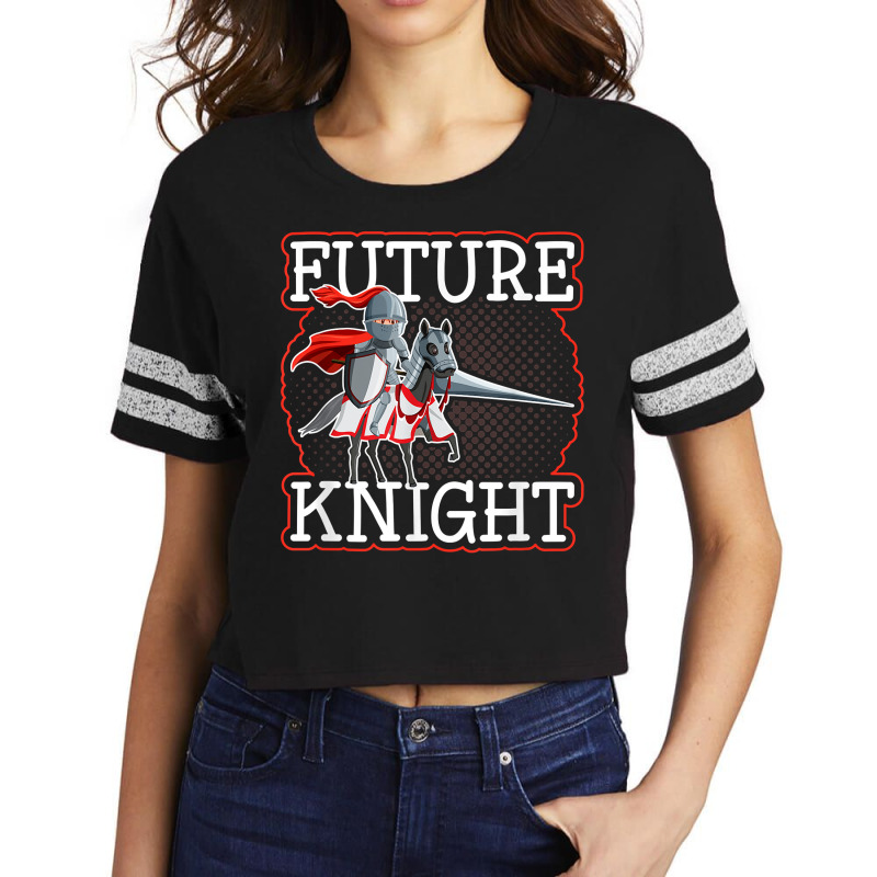 Medieval Renaissance Festival, Future Knight Kids Ren Faire T Shirt Scorecard Crop Tee by kamrynshut8 | Artistshot