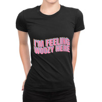 Womens I'm Feeling Woozy Here Insane Quote Joke V-neck Ladies Fitted T-shirt | Artistshot