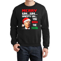 Merry Christmas Santa Joe Biden Men Women Xmas Crewneck Sweatshirt | Artistshot