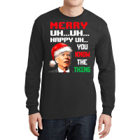 Merry Christmas Santa Joe Biden Men Women Xmas Long Sleeve Shirts | Artistshot