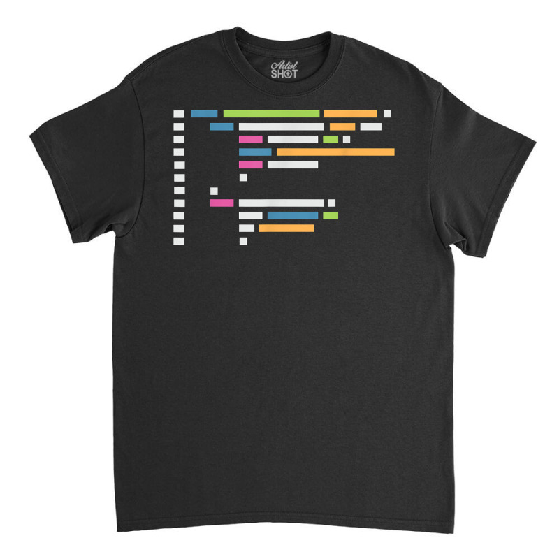 Minimalist Programming Code For Programmer Coder Developer T Shirt Classic T-shirt by pearleql2katnik | Artistshot