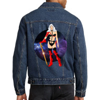 Limited Edition Warrior Woman Men Denim Jacket | Artistshot