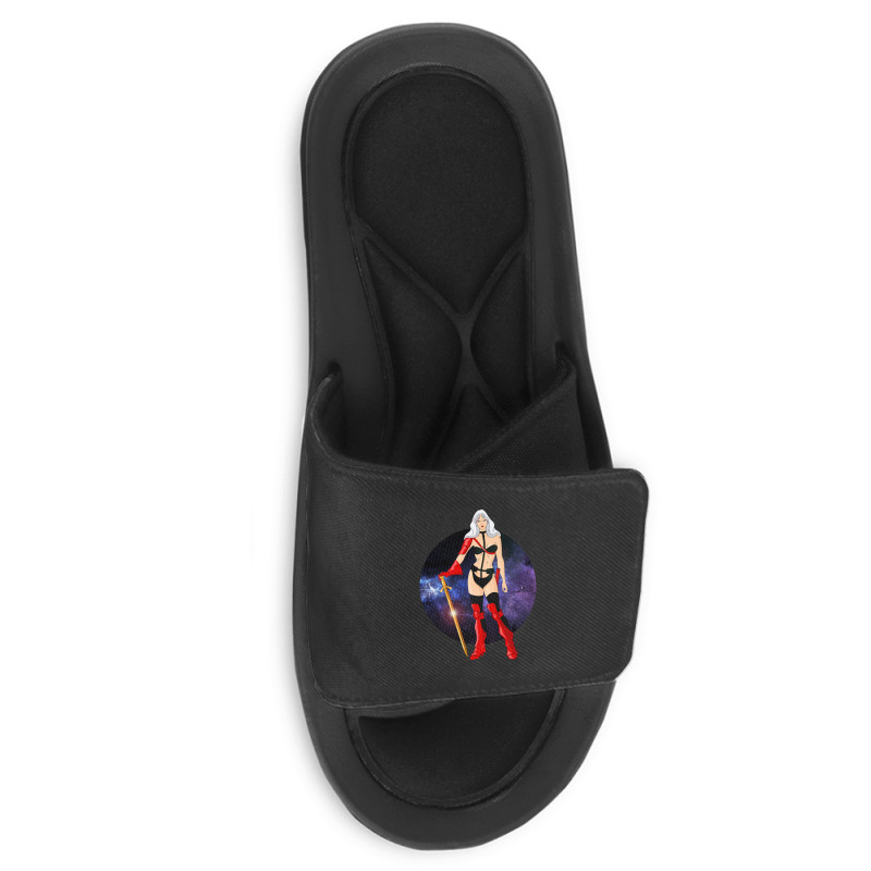 Limited Edition Warrior Woman Slide Sandal | Artistshot