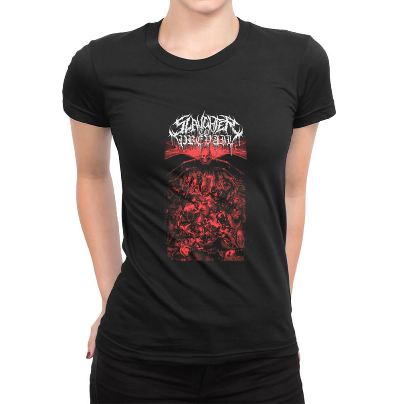 Slaughter To Prevail Hell Ladies Fitted T-Shirt by JanisIda | Artistshot