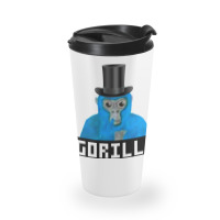 Limited Edition Gorilla Tag Blue Monkey Top Hat Gorilla Monke Gorilla Travel Mug | Artistshot