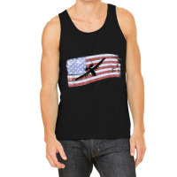 A10 Thunderbolt Ii Warthog Distressed  Us Flag Tank Top | Artistshot