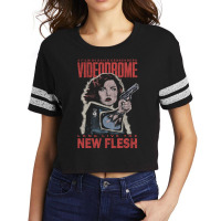 Videodrome (distressed) Scorecard Crop Tee | Artistshot