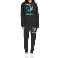 Hot Trend I Wear Teal For My Brother Fragile X Syndrome Awareness Hoodie & Jogger Set | Artistshot