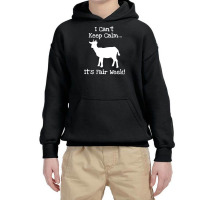 State And County Fair Show Goat Farm Animal Showing Youth Hoodie | Artistshot