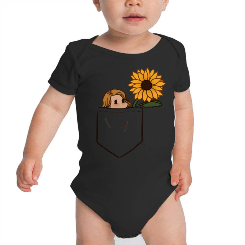 Trending Pocket Kate Sunflower Baby Bodysuit by Karyn Love | Artistshot