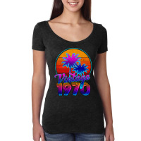 Trending Vintage Classic 1970 Women's Triblend Scoop T-shirt | Artistshot