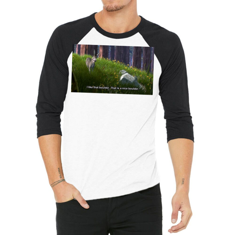 Donkey I Like That Boulder 3/4 Sleeve Shirt | Artistshot