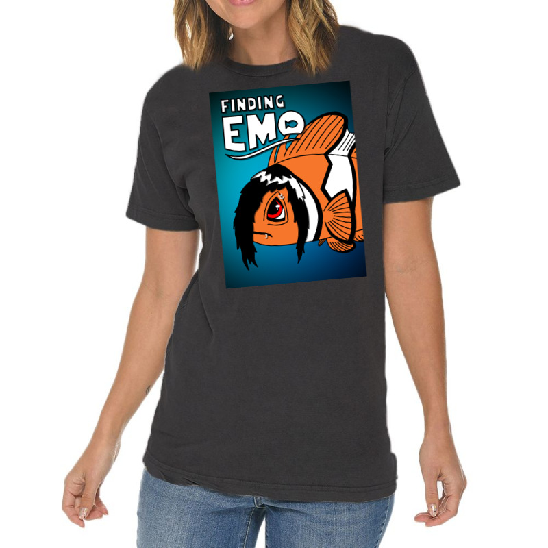 Finding Emo Vintage T-Shirt by onyekaafeku4 | Artistshot