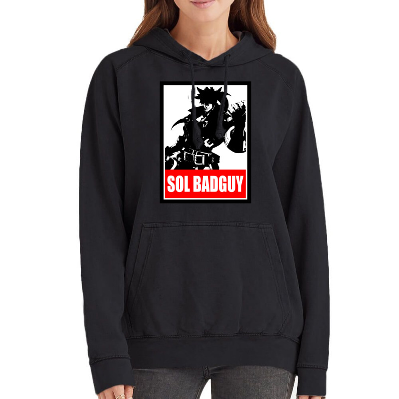 Sol Badguy Guilty Gear Strive Vintage Hoodie by apolitery | Artistshot