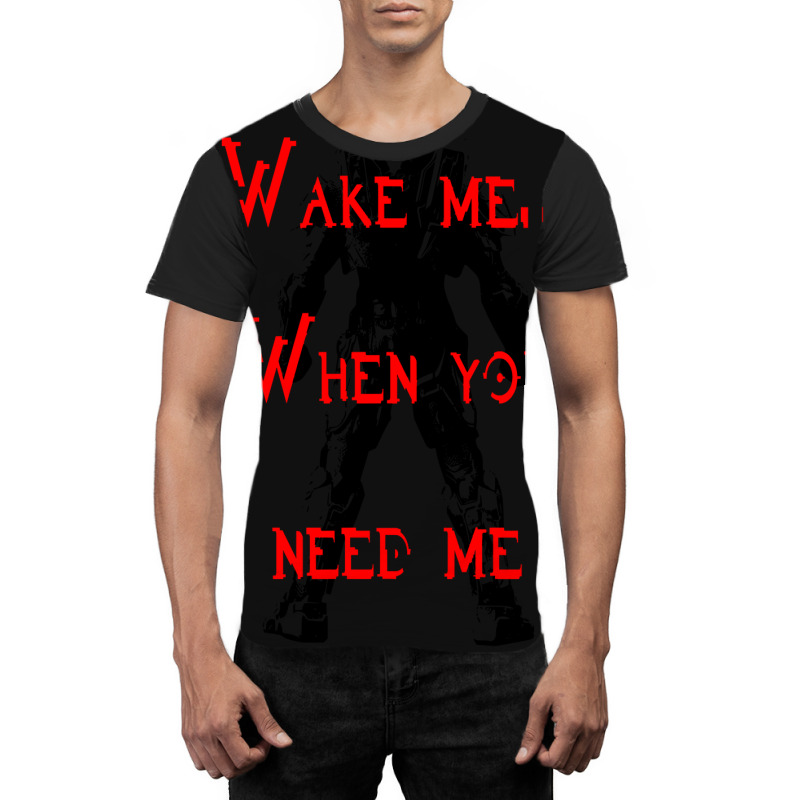 Limited Edition Wake Me... When You Need Me Graphic T-shirt by Kristina Ritchey | Artistshot