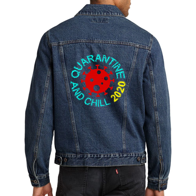 Quarantine 2020 Men Denim Jacket | Artistshot