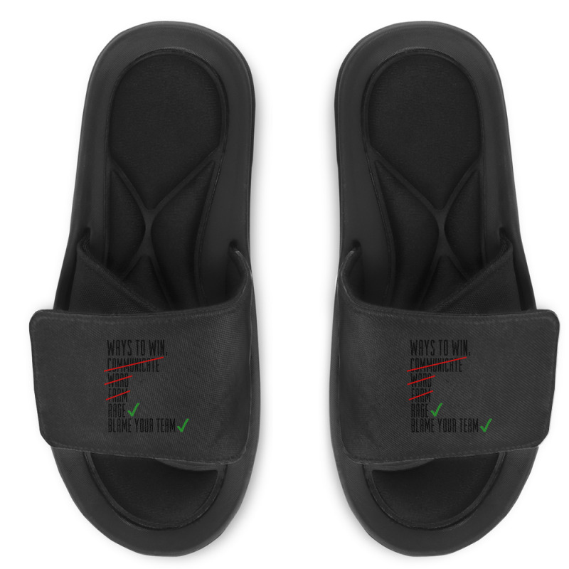 Limited Edition Ways To Win Slide Sandal | Artistshot