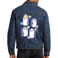 Gunter (adventure Time) Men Denim Jacket | Artistshot