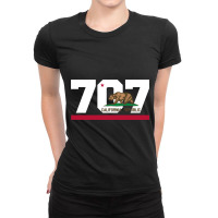 Area Code 707 Shirt - Sonoma California Ladies Fitted T-shirt | Artistshot