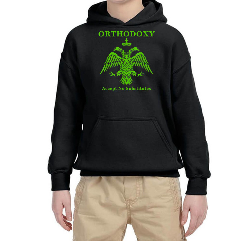 Eastern Orthodox Christian Accept No Substitutes T Shirt Youth Hoodie | Artistshot