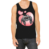 Cute Jumping Spider Love, Regal Spooder, Arachnid Valentines T Shirt Tank Top | Artistshot