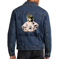 How Rude! Men Denim Jacket | Artistshot