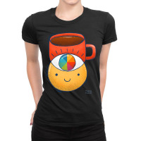 Hot Trend Coffee Eye Ladies Fitted T-shirt | Artistshot