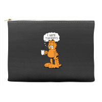 Grafield   I Hate Tuesdays Accessory Pouches | Artistshot