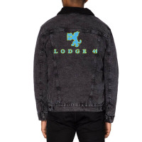 Lodge 49 Unisex Sherpa-lined Denim Jacket | Artistshot