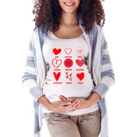 Funny Lsp Speech Language Pathologist Valentine's Day T Shirt Maternity Scoop Neck T-shirt | Artistshot