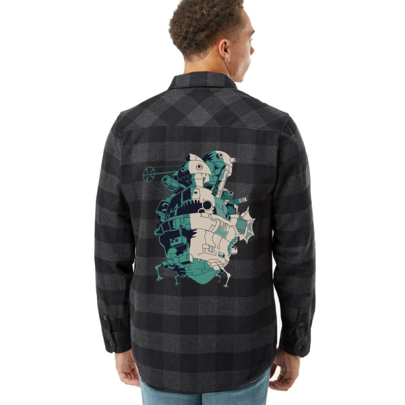 Limited Edition Howl S Moving Castle-prglk Flannel Shirt by Karyn Love | Artistshot