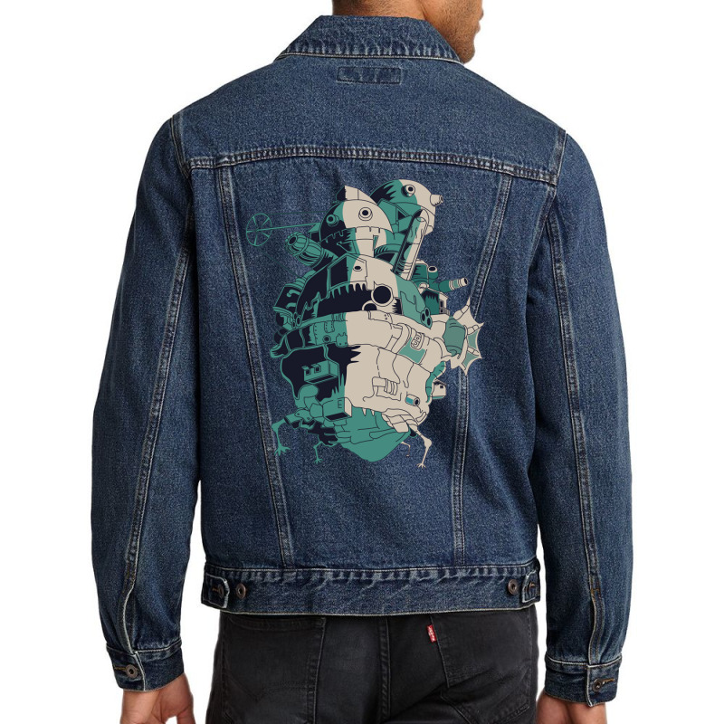 Limited Edition Howl S Moving Castle-prglk Men Denim Jacket by Karyn Love | Artistshot