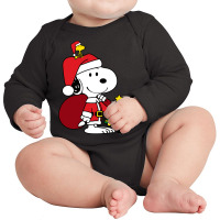 Hot Trend Dog Dress Santa Claus Long Sleeve Baby Bodysuit | Artistshot