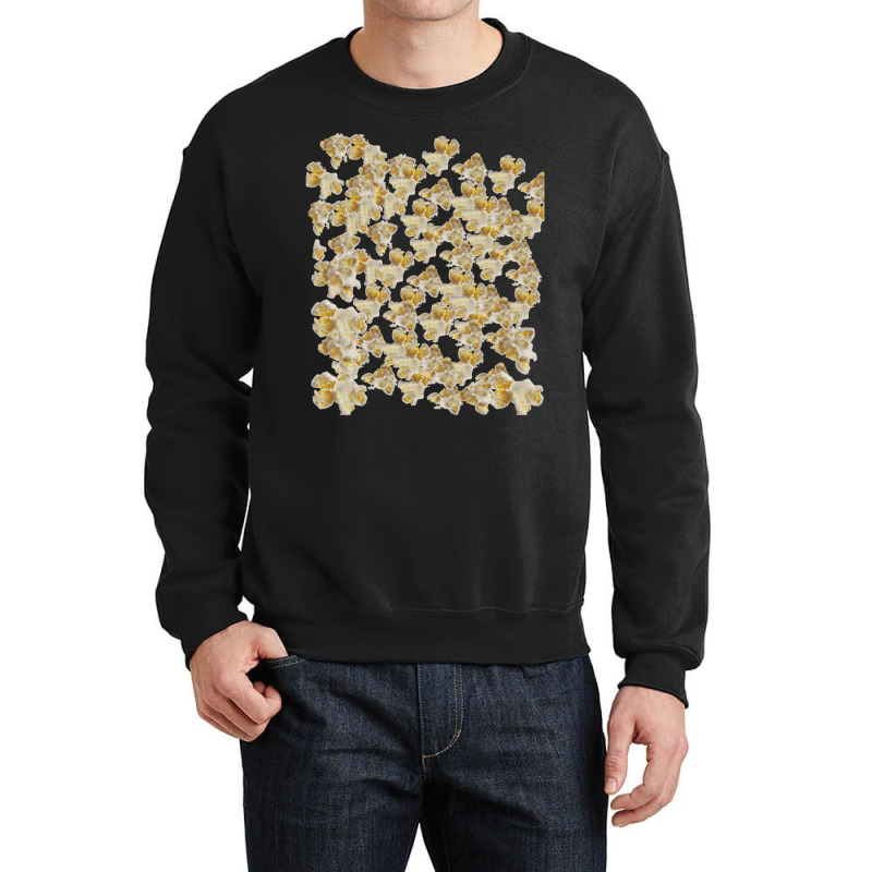 Popcorn Kernel Fun Food Foodie Costume Crewneck Sweatshirt | Artistshot