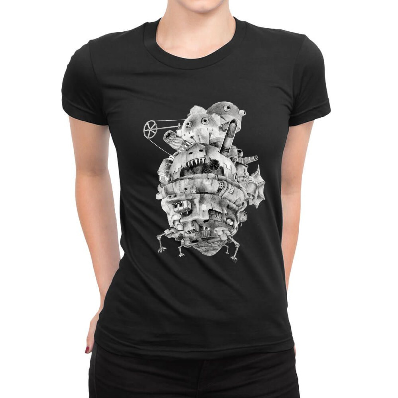 Trending Howl's Moving Castle-b5plw Ladies Fitted T-Shirt by Karyn Love | Artistshot